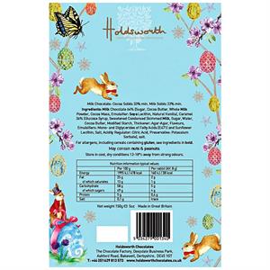 Holdsworth Happy Hoppy Mikl Chocolate Easter Bunnies Treat Bag 150g